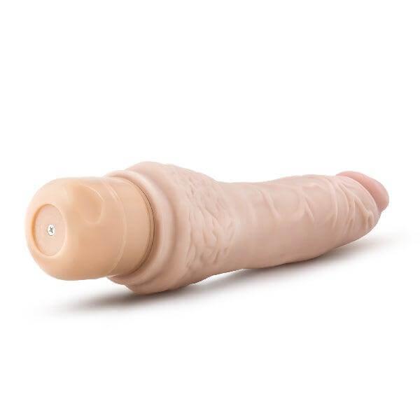 Dr Skin Cock Vibe 7 8.5in Vibrating Cock Beige - Take A Peek