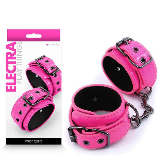Electra Wrist Cuffs - Pink - Take A Peek