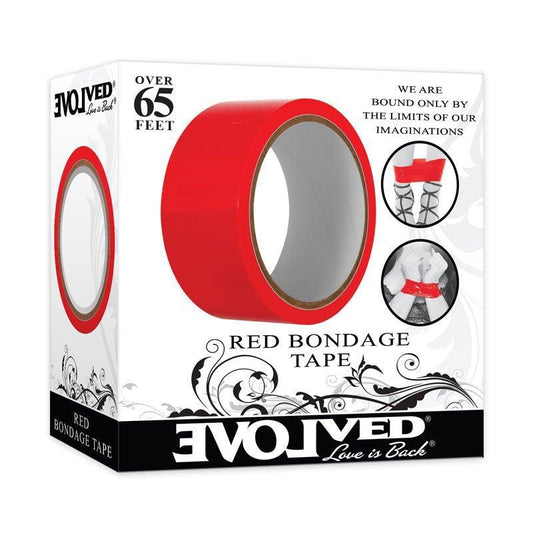 Evolved Red Bondage Tape - Take A Peek