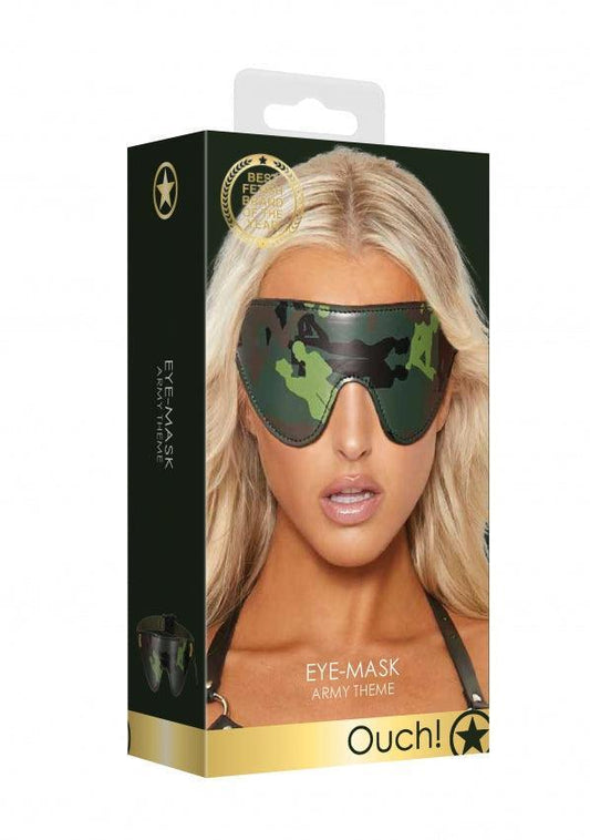 Eye-Mask - Army Theme - Green - Take A Peek