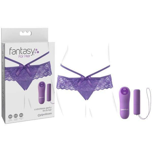 Fantasy For Her Crotchless Panty Thrill-Her - Take A Peek