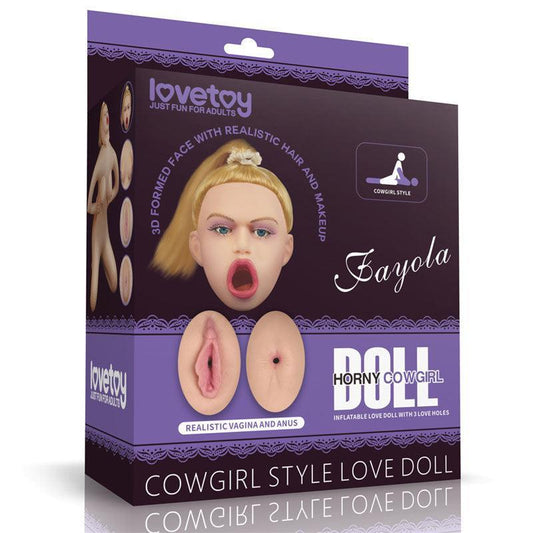 Fayola Horny Cowgirl Doll - Take A Peek