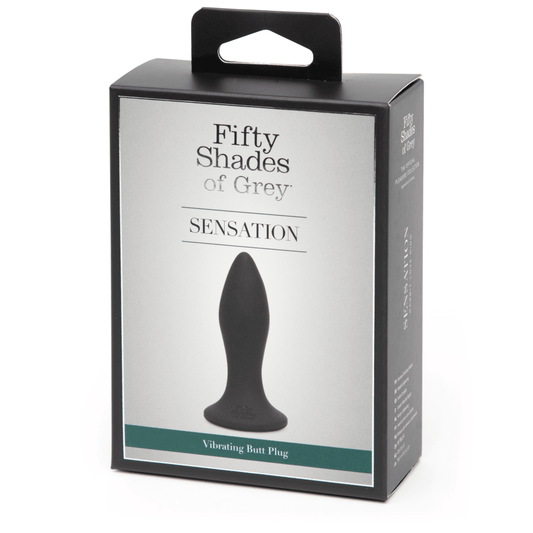 Fifty Shades of Grey Sensation Rechargeable Vibrating Butt Plug - Take A Peek