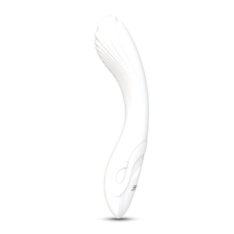 Flexible Bending Silicone Vibrator White - Take A Peek
