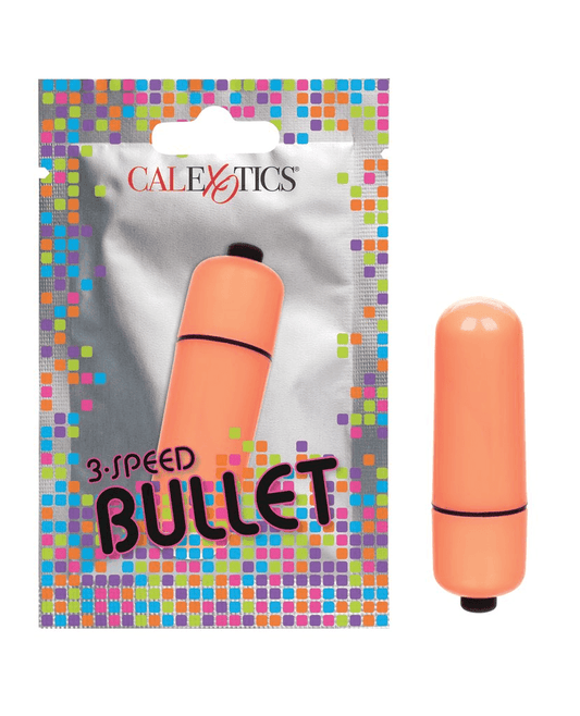Foil Pack 3-Speed Bullet - Orange (Prepack of 24) - Take A Peek