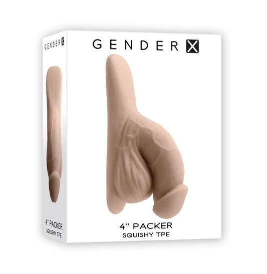 Gender X 4'' PACKER - Light - Take A Peek