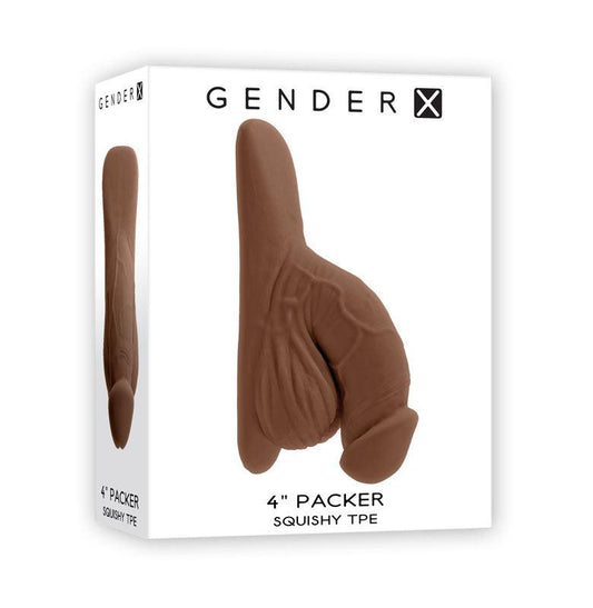 Gender X 4'' PACKER - Dark - Take A Peek