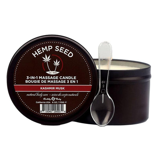 Hemp Seed 3-In-1 Massage Candle - Take A Peek
