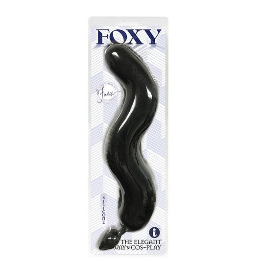 Foxy Fox Tail Silicone Butt Plug - Take A Peek