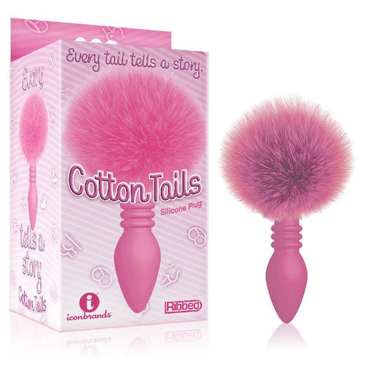 The 9's Cottontails, Ribbed Pink - Take A Peek