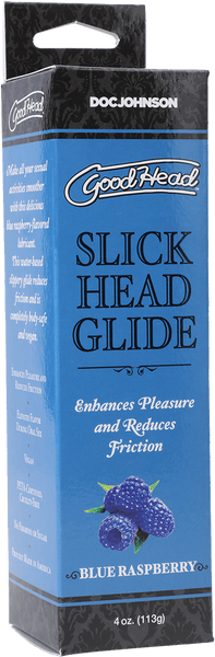 Slick Head Glide - Blue Raspberry - 4 Oz. - Take A Peek