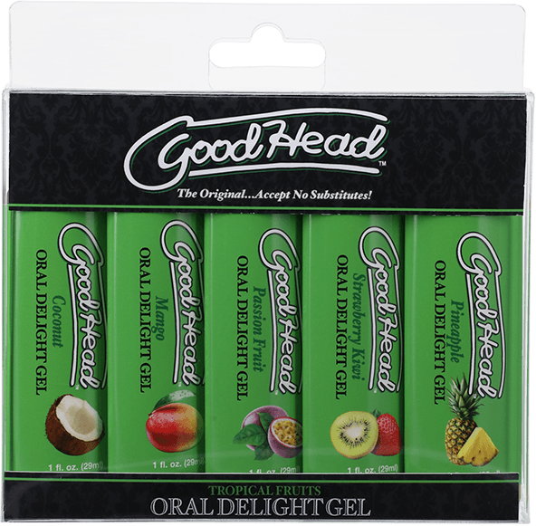Oral Delight Gel Tropical Fruits - 5 Pack - Take A Peek