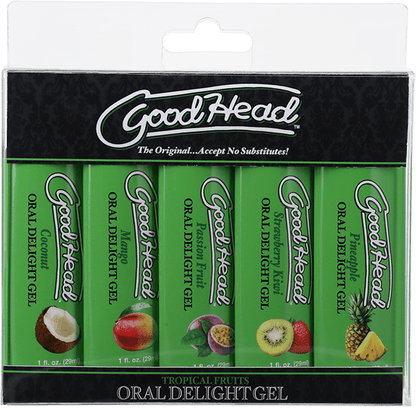 Oral Delight Gel Tropical Fruits - 5 Pack - Take A Peek