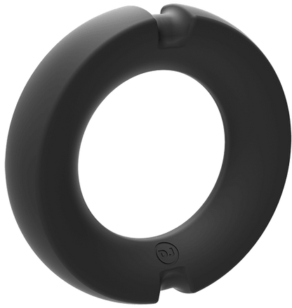 Silicone-Covered Metal Cock Ring - 35mm - Take A Peek