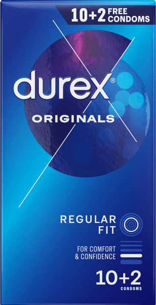 Originals Latex Condoms 10's + 2 Free - Take A Peek