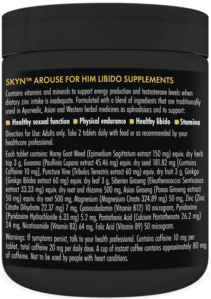 Arouse For Him - Libido Supplements (60 Tablets) - Take A Peek