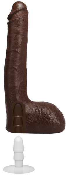Ricky Johnson 10" ULTRASKYN Cock With Removable Vac-U-Lock Suction Cup - Take A Peek