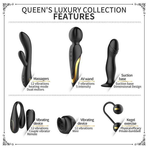 Mini Queen's Luxury Collection (Black) - Take A Peek