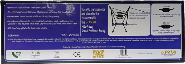 Hide-a-Way Sexual Positioner Sex Swing - Take A Peek