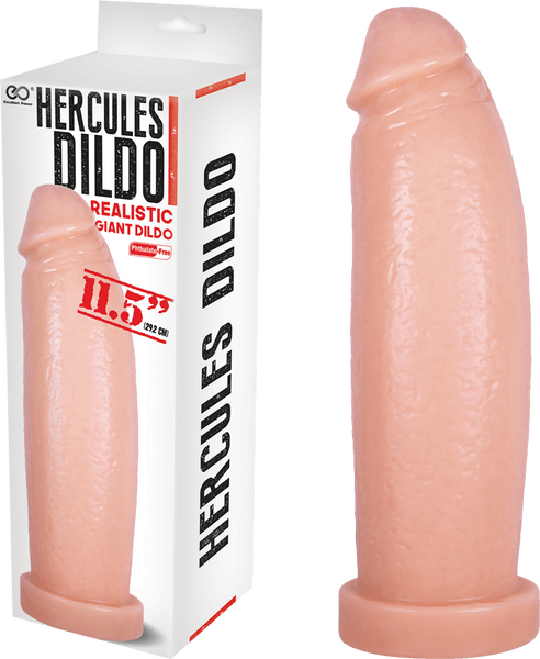 Hercules Dildo 11.5" (flesh) - Take A Peek
