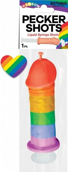 Pecker Shots - Liquid Syringe (Rainbow) - Take A Peek