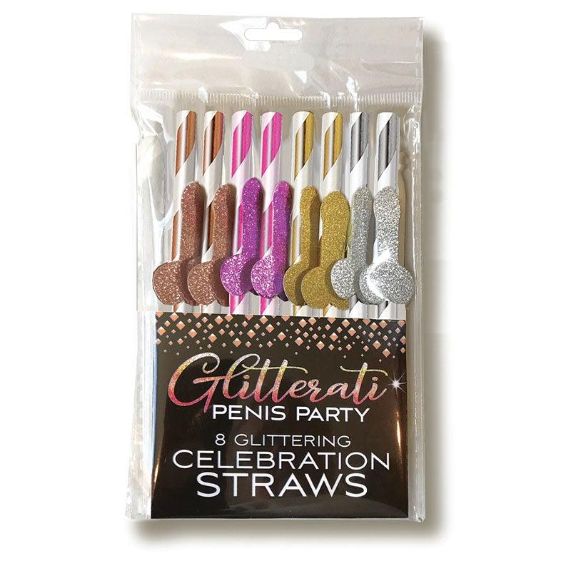 Glitterati - Celebration Straws - Take A Peek