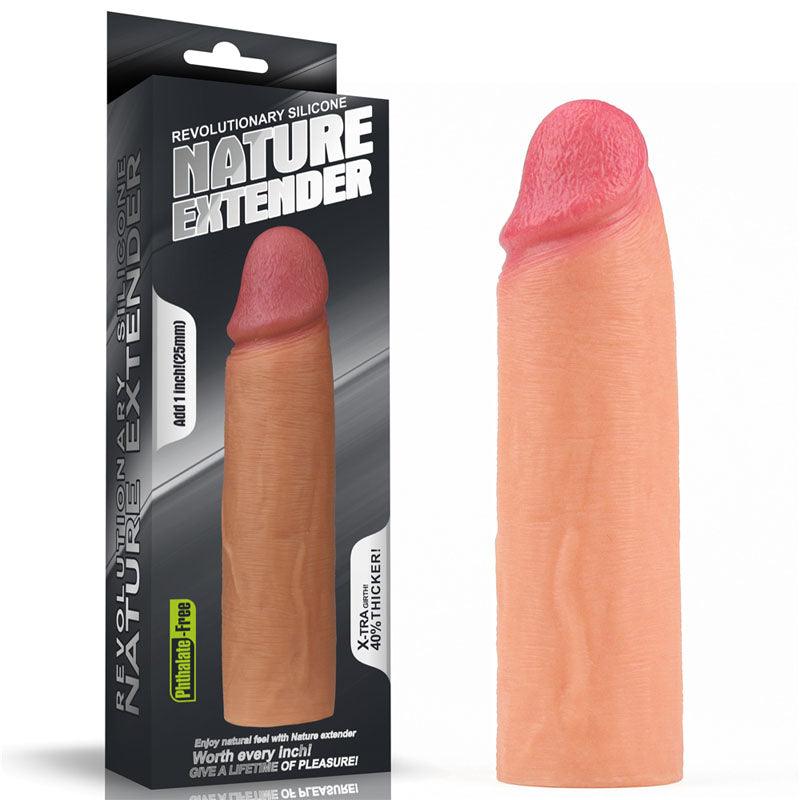Nature Extender 1'' Silicone Sleeve - Take A Peek
