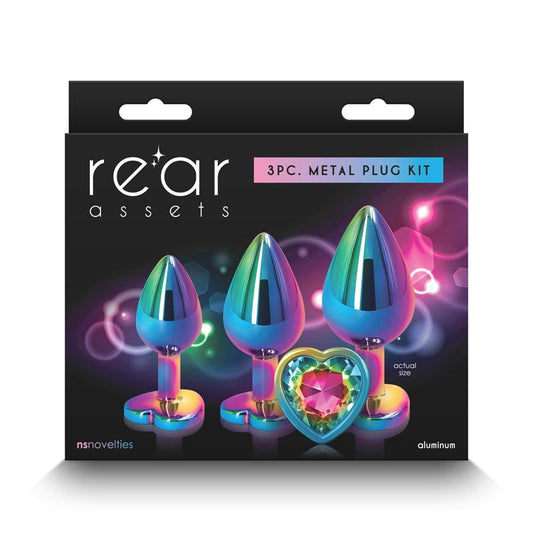 Rear Assets - Trainer Kit - Multicolour - Rainbow Heart - Take A Peek
