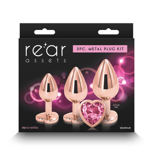 Rear Assets Trainer Kit - Rose Gold - Pink Heart - Take A Peek