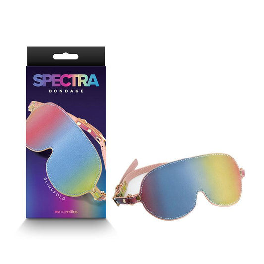 Spectra Bondage Blindfold - Rainbow - Take A Peek
