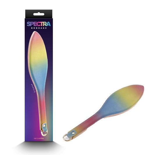 Spectra Bondage Paddle - Rainbow - Take A Peek