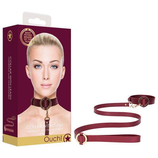 OUCH! Halo - Collar With Leash - Take A Peek