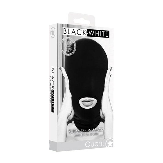 OUCH! Black & White Submission Mask - Take A Peek