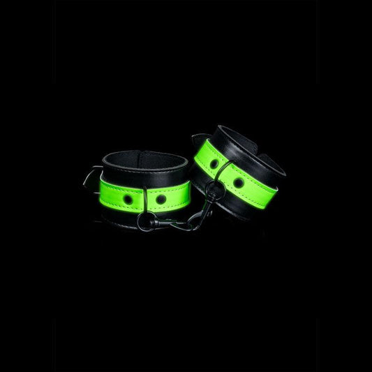 OUCH! Glow In The Dark Handcuffs - Take A Peek