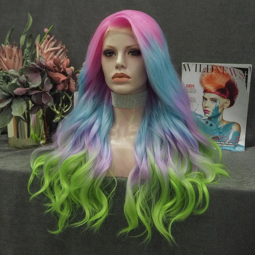 Pastel Mix 2 Long Wig - Take A Peek