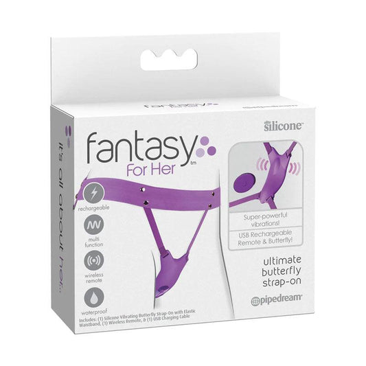 Fantasy For Her Ultimate Butterfly Strap-On - Take A Peek