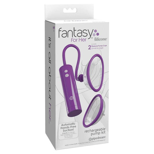 Fantasy For Her Rechargeable Pump Kit - Take A Peek