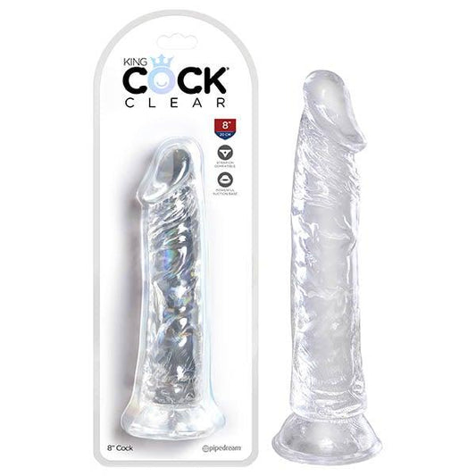 King Cock Clear 8'' Cock - Take A Peek
