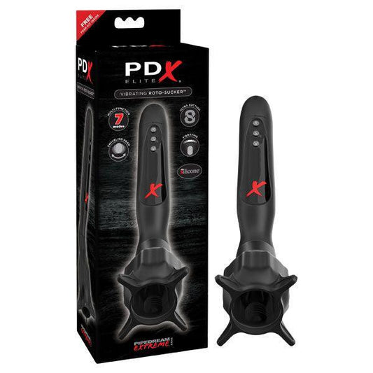 PDX Elite Vibrating Roto-Sucker - Take A Peek
