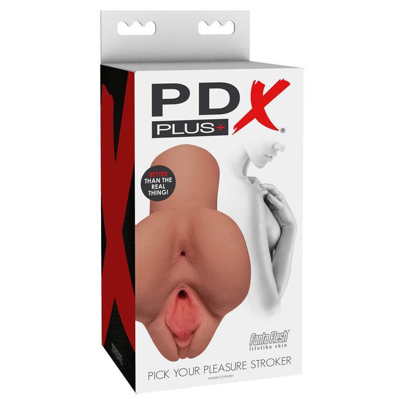PDX PLUS Pick Your Pleasure Stroker - Take A Peek