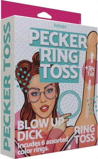 Pecker Ring Toss Inflatable Game - Take A Peek