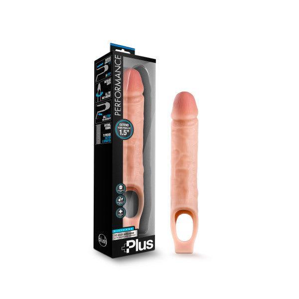 Performance Plus 10'' Silicone Cock Sheath Penis Extender - Take A Peek