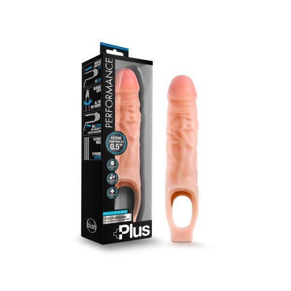 Performance Plus 9'' Silicone Cock Sheath Penis Extender - Take A Peek
