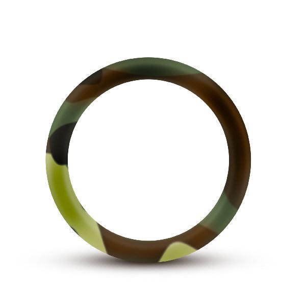 Performance Silicone Camo Cock Ring Green Camoflauge - Take A Peek