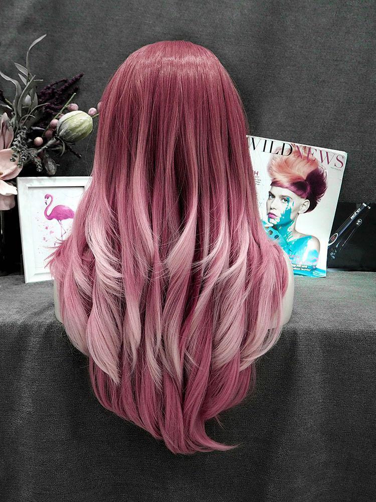 Pink Mix straight Wig - Take A Peek