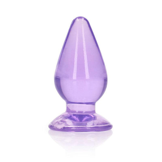 REALROCK 9 cm Anal Plug - Purple - Take A Peek