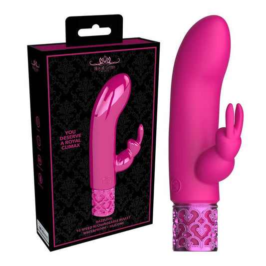 ROYAL GEMS Dazzling - Silicone Rechargeable Bullet - Take A Peek
