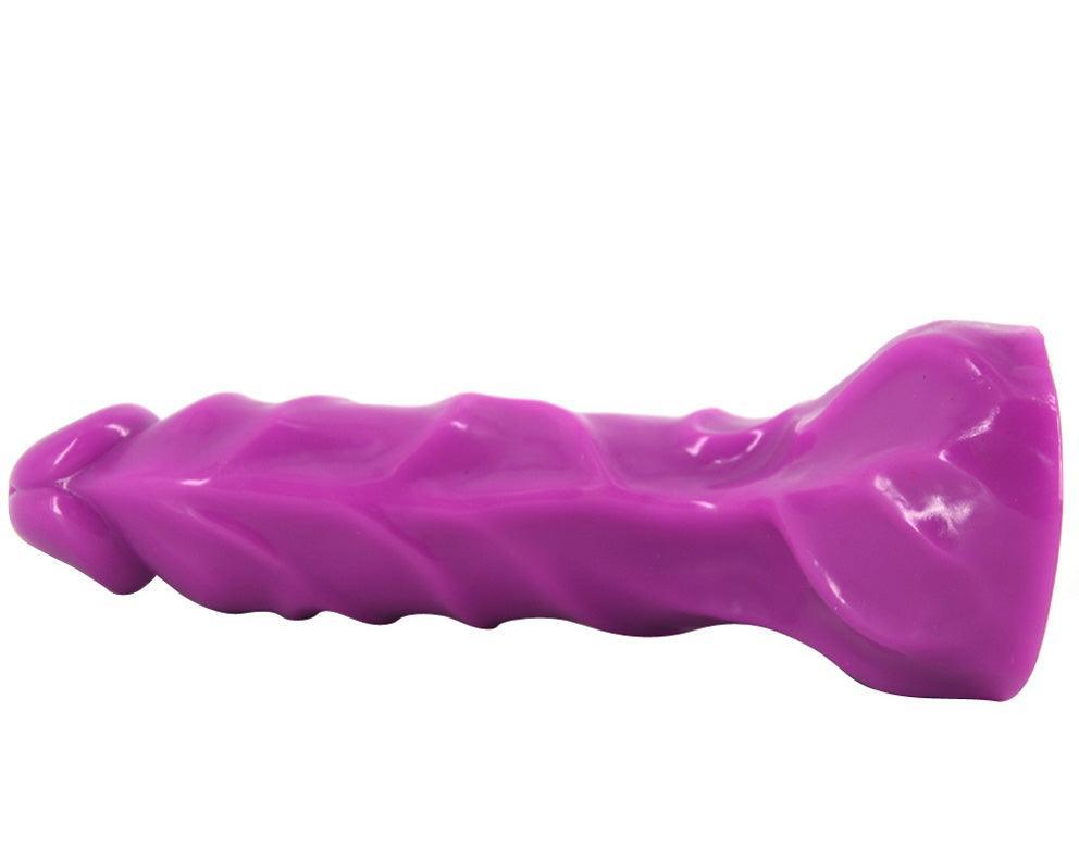 Thick Realistic Penis Dildo Purple - Take A Peek