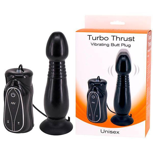 Turbo Thrust Vibrating Butt Plug - Take A Peek